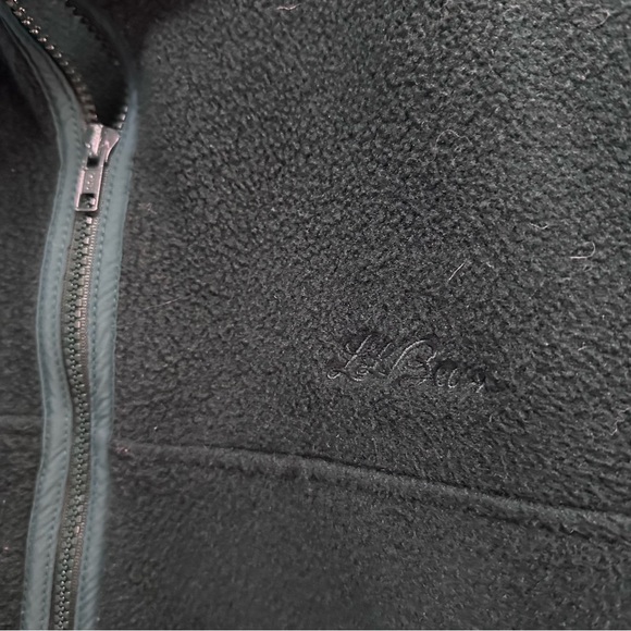 Vintage L.L.Bean Men’s Hunter Green Fleece Zipper Vest Size XL - Picture 3 of 12